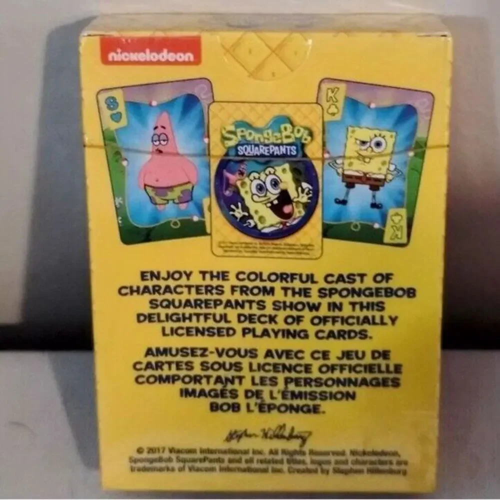 Nickelodeon Spongebob Squarepants - Playing Cards - Officially Licensed Aquarius